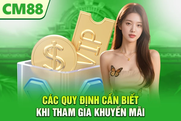 Các quy định cần biết khi tham gia khuyến mãi