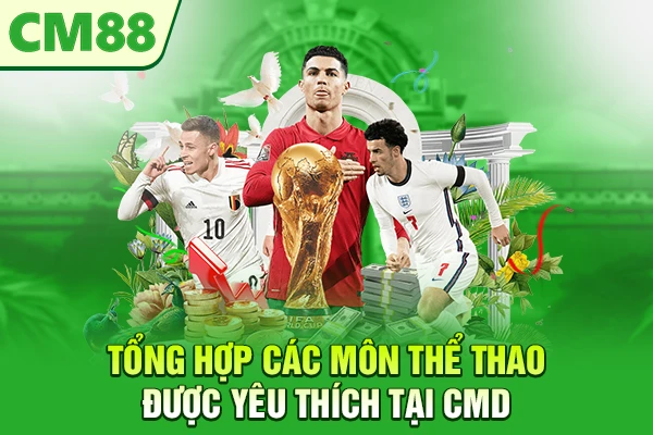 Tổng hợp các môn thể thao được yêu thích tại CMD