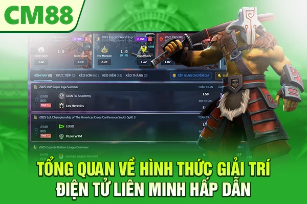 Tổng quan về hình thức giải trí điện tử liên minh hấp dẫn